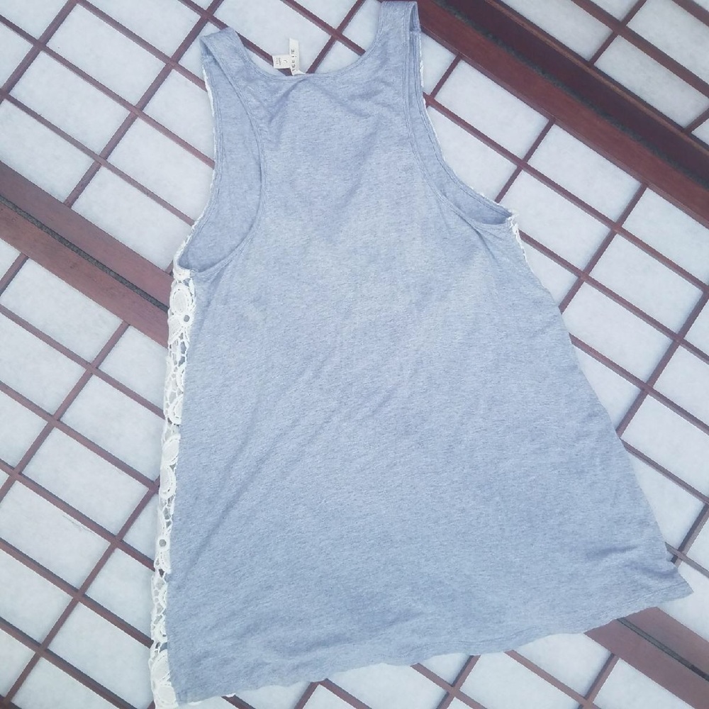 MIAMI GRAY AND WHITE TANK TOP SIZE L - Picture 7 of 8